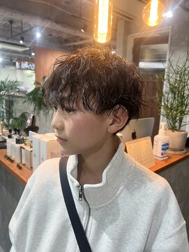 ゴーグッド(GO GOOD.) ツイストスパイラルパーマ×小学生×中店大輔