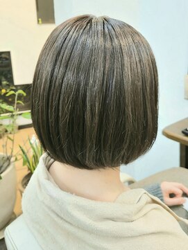 ヘアリゾート アジアグランデ(Hair Resort Asia grande) 【Anne(諳)】オリーブアッシュ×ボブスタイル【grande武蔵浦和】