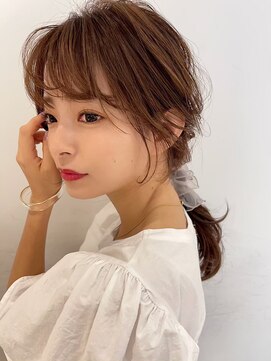 クレビアテン(CreBiA ten_) 一つ結びアレンジ