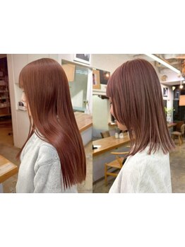 color－ ブリーチなしダブルカラーでダメージ気にせず理想の透明感を