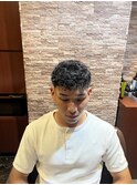 銀座 ショートスペインカール <理容室>