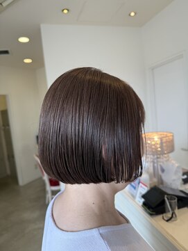 ラシェンテ みのおキューズモール(La Sente) 10代20代30代40代オススメスタイル小顔マニッシュボブ