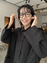 カシ 中目黒(CASI)&nbsp;メガネに合う癖毛風緩めパーマ