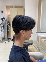 アッシュ 中目黒店(Ash)&nbsp;ピンクベージュ×センターパートウルフ