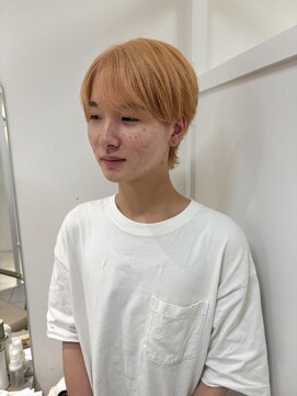 エレノア 立川北口(Eleanor) オレンジベージュ/ライトオレンジ/メンズハイトーン