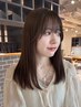 【透明感抜群♪】似合わせカット+イルミナカラー+ケア　￥17600→￥9900