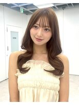 ユーフォリア 新宿通り(Euphoria) レイヤーロング美髪くびれワンカールシルキーグレージュ