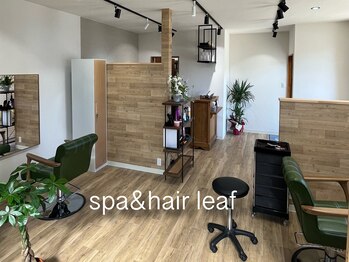 spa&hair leaf