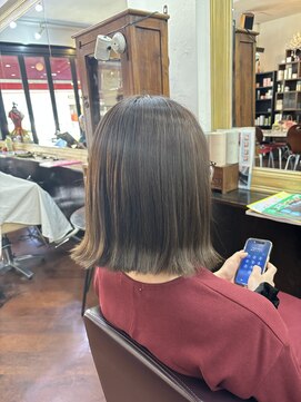 シャンプーボーイアネックス(SHAMPOO BOY Annex) 大人可愛いボブ20代30代40代セミロング◎長崎/佐世保