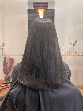 オラ ボーテ(Aura Beaute) 【髪質改善カラー】アッシュグレージュ