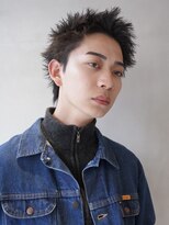 ニコ トウキョウ ロジック(nico TOKYO Logic) 刈り上げアップバングスパイキーショートパーマスパイラルパーマ