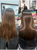 【髪質改善/縮毛矯正/トリートメント】お客様Before After