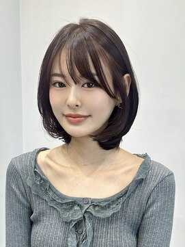 レイヤーボブ / ざくざくレイヤー / 顔まわり