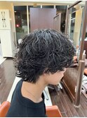 men's/MEN'S/メンズカット/メンズパーマ/郡山/フェザーパーマ