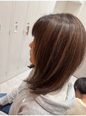 馴染ませグラデーションハイライト