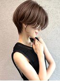 似合わせカット/ショートカット/小顔カット/ぱつっとボブ