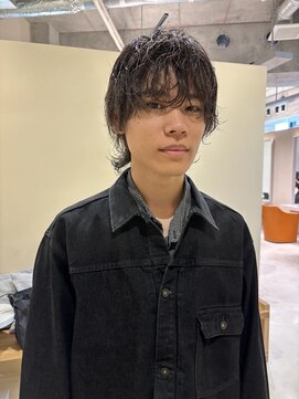 ネロ ヘアサロン ネイビー 渋谷(NERO HAIRSALON NAVY) 【笠井至音】メンズ　マッシュ　ウルフ