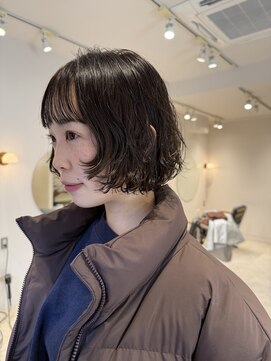 スタン 渋谷(Stam) ミニボブ［ボブパーマ/レイヤー］