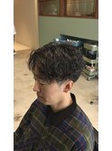 メンズマッシュ/シャドウパーマ