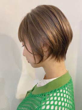 イエン(ien) ひし形ショートボブ