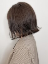 ファイン 三笠店(Fine) 20代30代40代ふんわり小顔外ハネカールショコラカラー