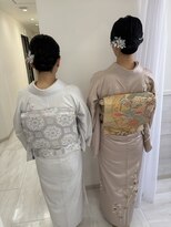 ナコプラス(naco+)&nbsp;訪問着着付