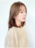 ☆ミディアム フェイスレイヤーカット 韓国風☆イメチェン