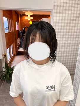 ジャミン 長嶺店(Jammin.) ゆるふわボブパーマレディースパーマ