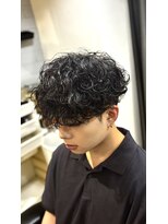 バーバーブロス(BAR BER bro's)&nbsp;波巻きパーマ/スペインカール/ニュアンスパーマ