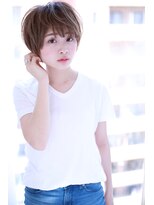 クラウドゼロ(Cloud zero) アッシュ小顔ラフショートスタイル【Cloud zero】