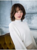 ナチュカジュなオシャレボブ【池袋/池袋/池袋/池袋駅/池袋/池袋