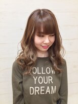 パームパム 熊谷店(Perm Pam)&nbsp;バレイヤージュ、ベージュカラー