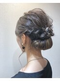 大人可愛いシニオンスタイル