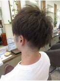 【見附・今町】メンズブリーチカラースモーキーアッシュ