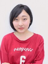 ユニカ ヘアー(UNICA hair)&nbsp;ストリートカジュアルなネイビーショート！