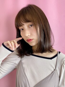 クオート(quoit) 【quoit】大人可愛い☆ストレートロブ（ 堀江/四ツ橋 ）α