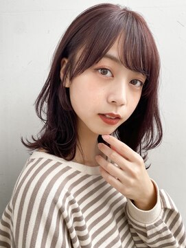 ガーデントウキョウ(GARDEN Tokyo) 【GARDEN荒井夏海】レイヤーカット×こっくりカシスカラー