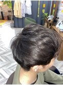 ブリーチ無しシルバーアッシュ
