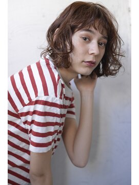 ロイジー(roijir) 【roijir】表参道　無造作ヘア×モカベージュ