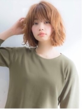 アグ ヘアー ゼッカ 大野城店(Agu hair zekka) 《Agu hair》ドライボブ×ウェーブミディ