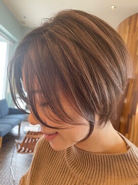 ヘアラウンジ アングゥ(hair lounge ungu) ハイライトショート