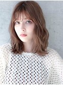 愛されゆるwave☆ ミルクティーブラウン
