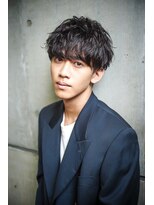 オーシャントーキョー ホワイト 原宿(OCEAN TOKYO WHITE)&nbsp;マッシュ　パーマ　ニュアンス　黒髪