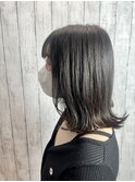 【ミディアム】伸ばしかけ外ハネスタイル