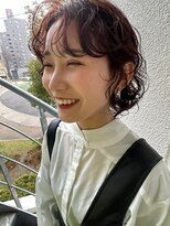 アルテペロ(arte pelo)&nbsp;【arte pelo】クセ毛風ナチュラルパーマ/チョコレートブラウン