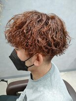 リット×ベリエ(Lit.×belier)&nbsp;波巻きスパイラルツイストスパイラルパーママッシュメンズヘア