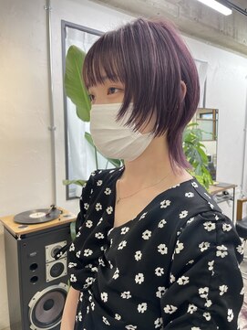 イット(it.) it.Style ラベンダー ウルフ ショート ミディアム