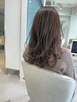 ファイブボックスヘアー 広島(five vox hair)&nbsp;予防美容ケアカラー　グレージュ