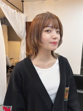 スイート ヘアデザイン(Suite HAIR DESIGN) ウルフカット ベージュ【stylist/Yumi】