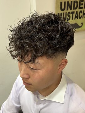 ゴウトゥデイ 渋谷MODI店(GO TODAY) 【スペインカール×フェード】 渋谷/渋谷駅/メンズ/フェード